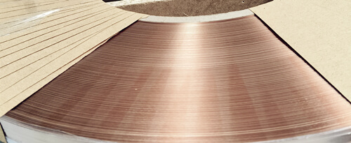 तांबा कांस्य पट्टी CuSn6 के लिए नई शिपमेंट