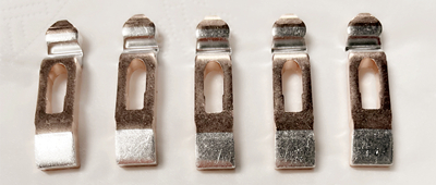 ट्राम नियंत्रकों के लिए चांदी के संपर्कों का उपयोग किया जाता है