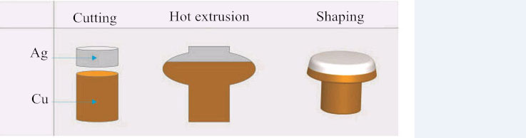 सिल्वर कैडमियम इलेक्ट्रिकल कॉन्टैक्ट types